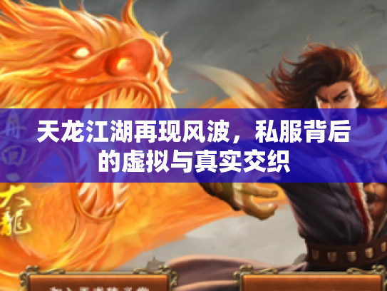 天龙江湖再现风波，私服背后的虚拟与真实交织