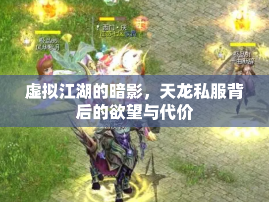 虚拟江湖的暗影，天龙私服背后的欲望与代价