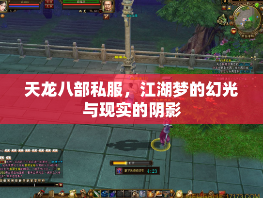 天龙八部私服，江湖梦的幻光与现实的阴影