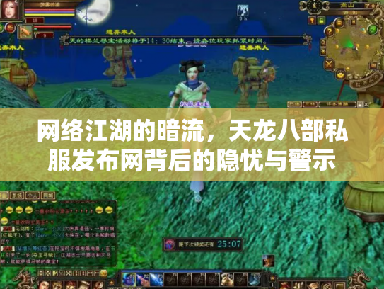 网络江湖的暗流，天龙八部私服发布网背后的隐忧与警示