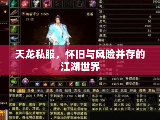 天龙私服，怀旧与风险并存的江湖世界