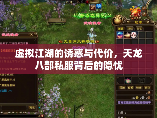 虚拟江湖的诱惑与代价，天龙八部私服背后的隐忧