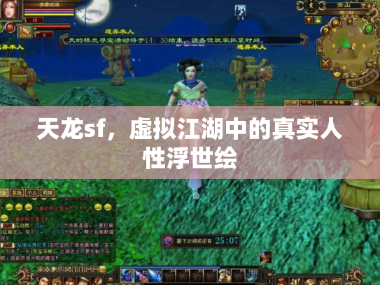 天龙sf，虚拟江湖中的真实人性浮世绘