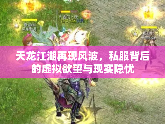 天龙江湖再现风波，私服背后的虚拟欲望与现实隐忧