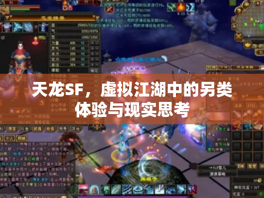 天龙SF，虚拟江湖中的另类体验与现实思考