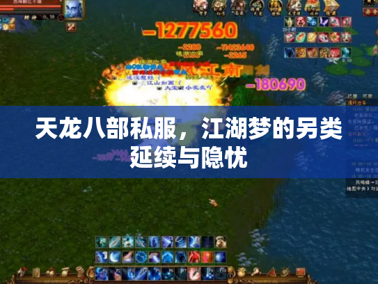 天龙八部私服，江湖梦的另类延续与隐忧