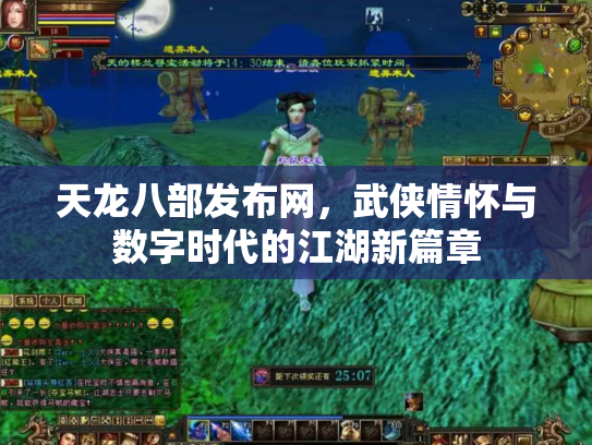 天龙八部发布网，武侠情怀与数字时代的江湖新篇章