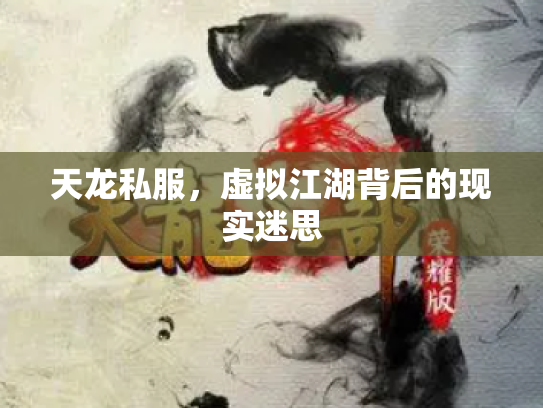 天龙私服，虚拟江湖背后的现实迷思