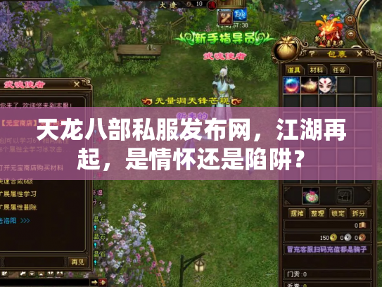 天龙八部私服发布网，江湖再起，是情怀还是陷阱？