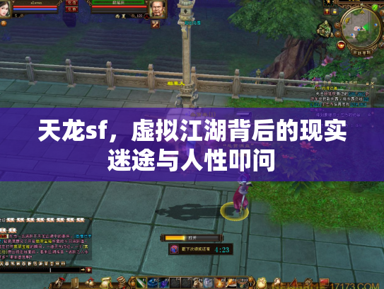 天龙sf，虚拟江湖背后的现实迷途与人性叩问
