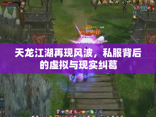 天龙江湖再现风波，私服背后的虚拟与现实纠葛