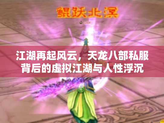 江湖再起风云，天龙八部私服背后的虚拟江湖与人性浮沉
