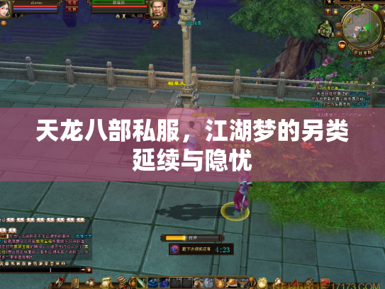 天龙八部私服，江湖梦的另类延续与隐忧