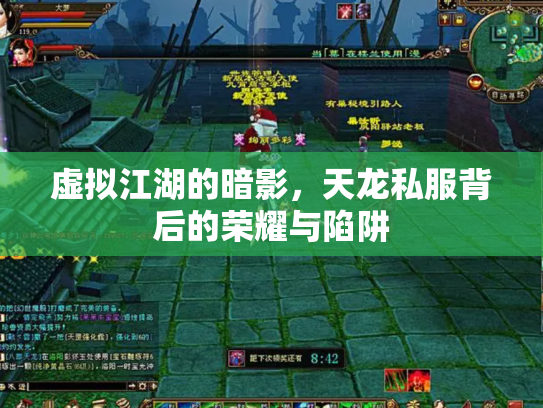 虚拟江湖的暗影，天龙私服背后的荣耀与陷阱