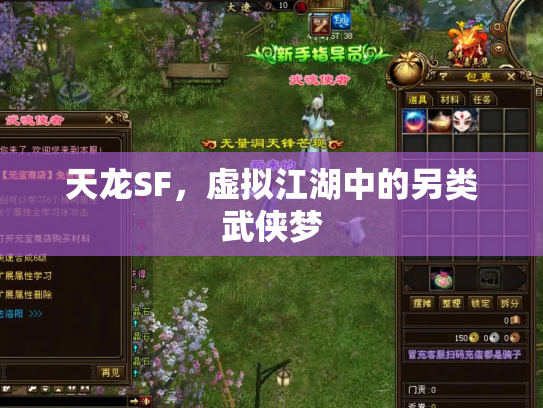 天龙SF，虚拟江湖中的另类武侠梦