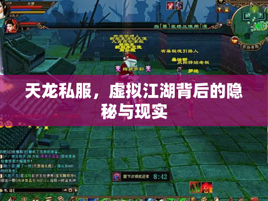 天龙私服，虚拟江湖背后的隐秘与现实