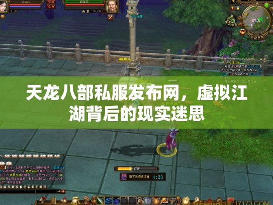 天龙八部私服发布网，虚拟江湖背后的现实迷思