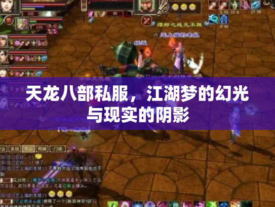 天龙八部私服，江湖梦的幻光与现实的阴影