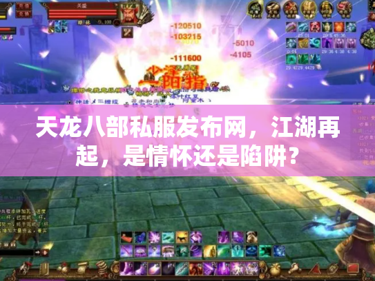 天龙八部私服发布网，江湖再起，是情怀还是陷阱？