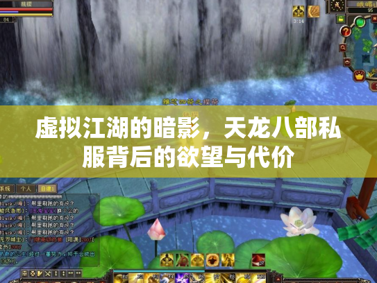 虚拟江湖的暗影，天龙八部私服背后的欲望与代价