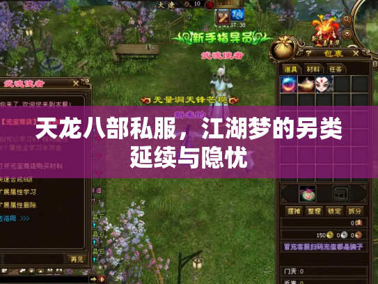 天龙八部私服，江湖梦的另类延续与隐忧