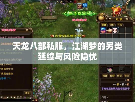 天龙八部私服，江湖梦的另类延续与风险隐忧