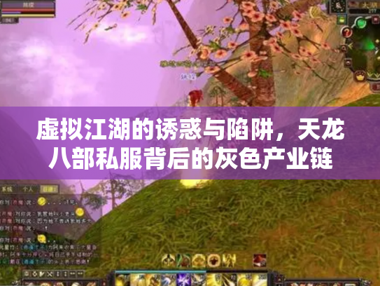 虚拟江湖的诱惑与陷阱，天龙八部私服背后的灰色产业链