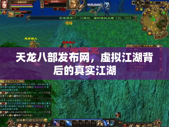 天龙八部发布网，虚拟江湖背后的真实江湖