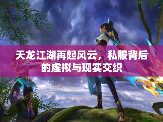 天龙江湖再起风云，私服背后的虚拟与现实交织