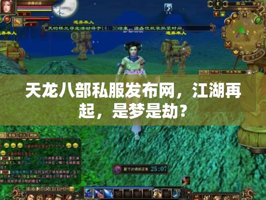 天龙八部私服发布网，江湖再起，是梦是劫？