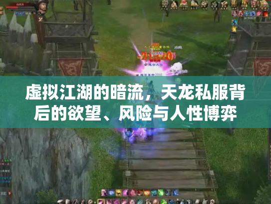 虚拟江湖的暗流，天龙私服背后的欲望、风险与人性博弈