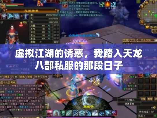 虚拟江湖的诱惑，我踏入天龙八部私服的那段日子