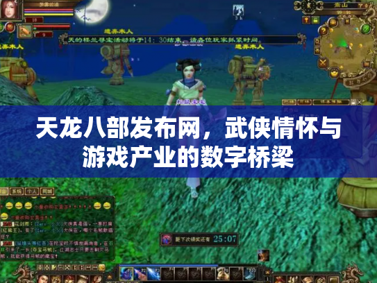 天龙八部发布网，武侠情怀与游戏产业的数字桥梁