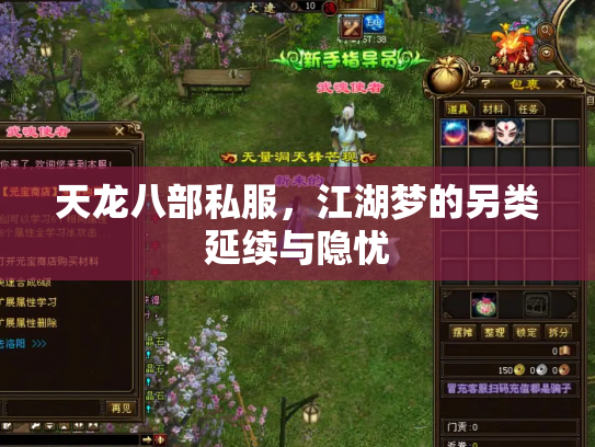 天龙八部私服，江湖梦的另类延续与隐忧