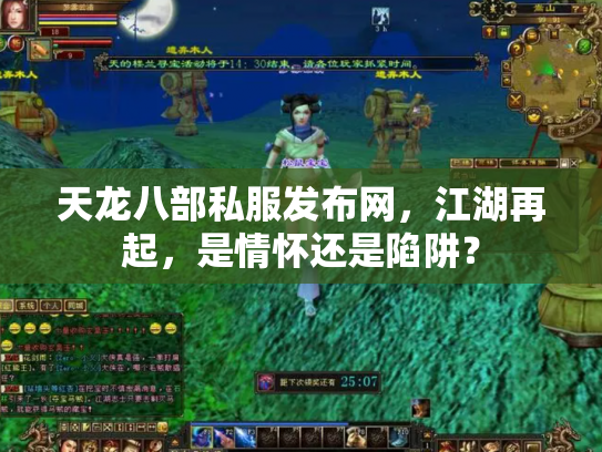天龙八部私服发布网，江湖再起，是情怀还是陷阱？