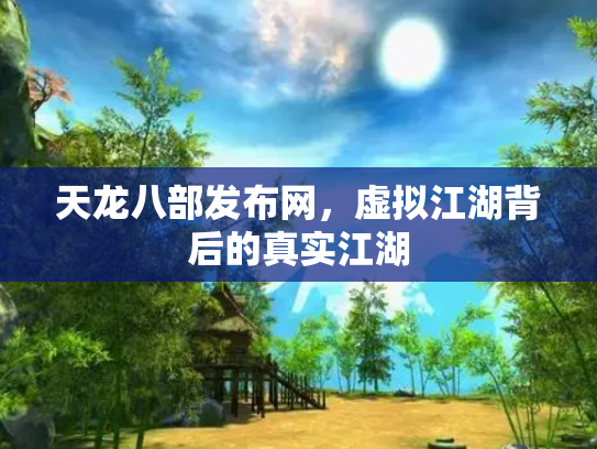 天龙八部发布网，虚拟江湖背后的真实江湖