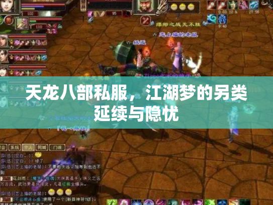 天龙八部私服，江湖梦的另类延续与隐忧