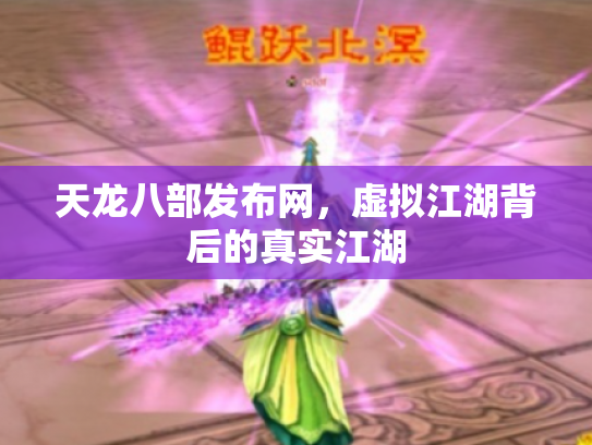 天龙八部发布网，虚拟江湖背后的真实江湖