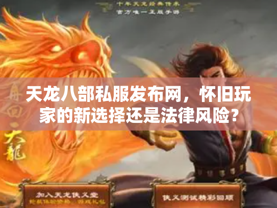 天龙八部私服发布网，怀旧玩家的新选择还是法律风险？