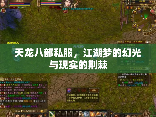 天龙八部私服，江湖梦的幻光与现实的荆棘