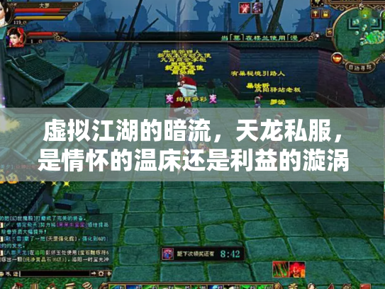 虚拟江湖的暗流，天龙私服，是情怀的温床还是利益的漩涡？