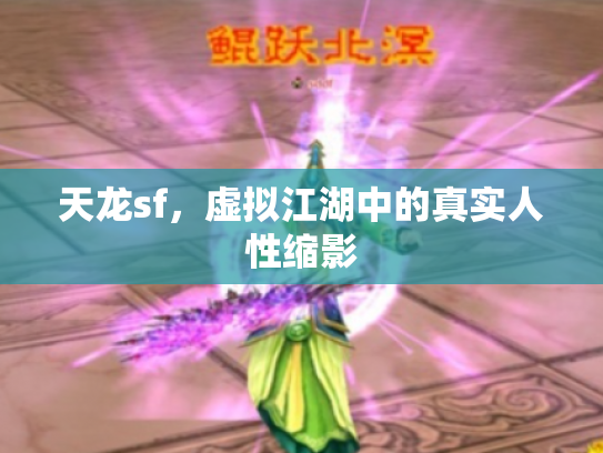 天龙sf，虚拟江湖中的真实人性缩影
