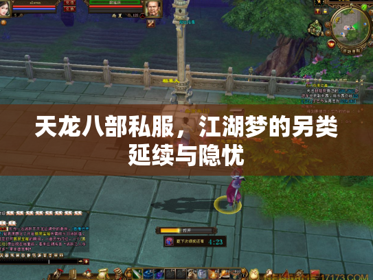 天龙八部私服，江湖梦的另类延续与隐忧