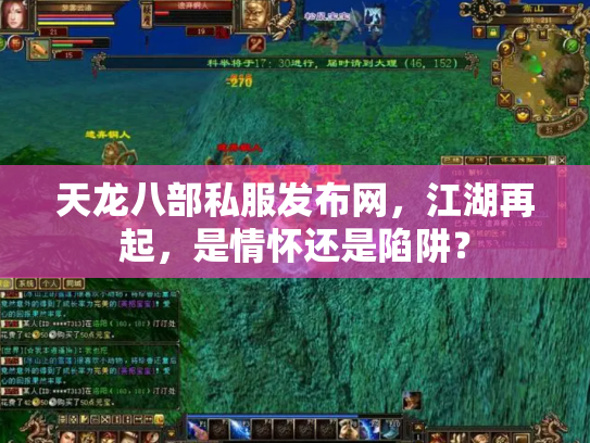 天龙八部私服发布网，江湖再起，是情怀还是陷阱？