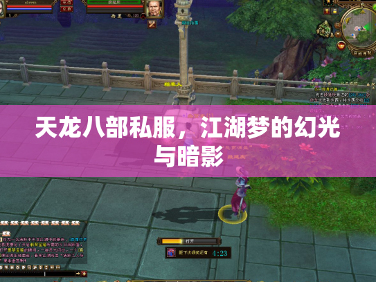 天龙八部私服，江湖梦的幻光与暗影