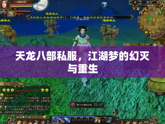 天龙八部私服，江湖梦的幻灭与重生