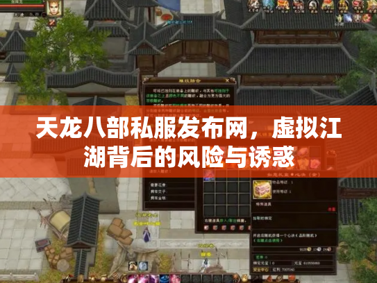 天龙八部私服发布网，虚拟江湖背后的风险与诱惑