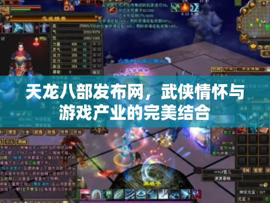 天龙八部发布网，武侠情怀与游戏产业的完美结合