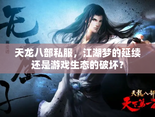 天龙八部私服，江湖梦的延续还是游戏生态的破坏？