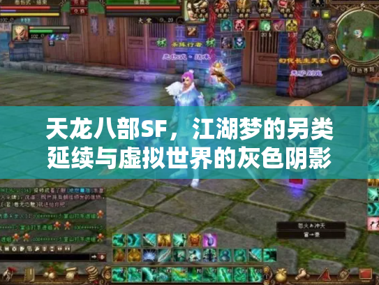 天龙八部SF，江湖梦的另类延续与虚拟世界的灰色阴影